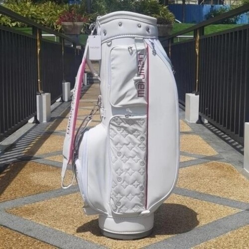 마루망 골프 가방 여성 전용 화이트 캐디백