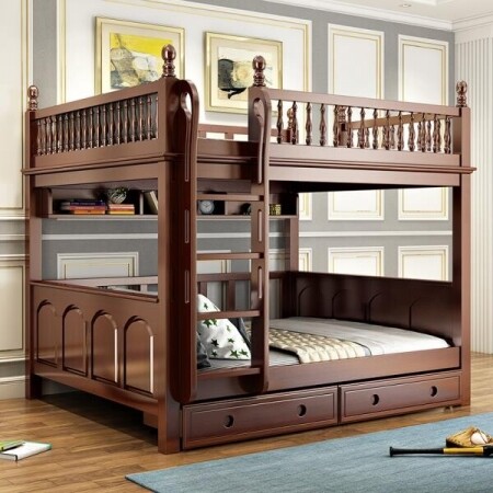 2층침대 성인 벙커 침대 분리형 미국식 유럽풍 침대