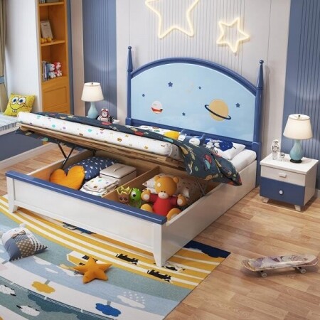 2층침대 성인 벙커 침대 분리형 현대 럭셔리 캐주얼