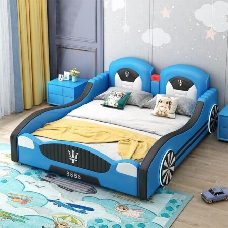 2층침대 성인 벙커 침대 분리형 마세라티 자동차 침대