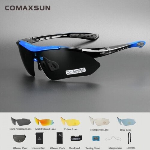 COMAXSUN-전문 편광 자전거 안경, 자전거 고글,