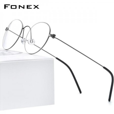 FONEX 초경량 베타 순수티타늄 프레임 처방 안경 근
