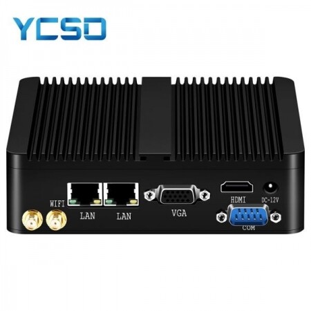 YCSD-팬리스 미니 PC 듀얼 LAN 셀러론 N283