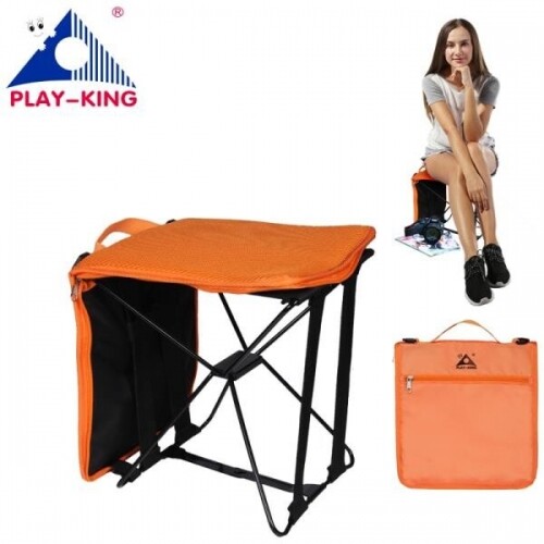 PLAY-KING 휴대용 접이식 캠핑 의자 가방, 접이