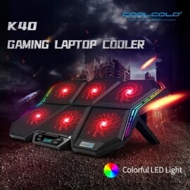 Coolcold-게임용 RGB 노트북 쿨러, 12-17