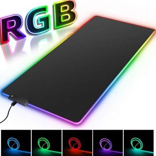 LED 조명 게임용 마우스 패드 RGB 대형 컴퓨터 마