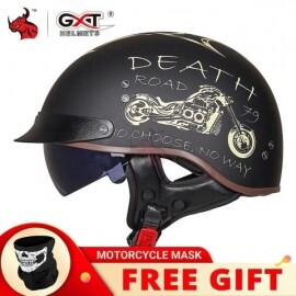 GXT DOT 인증 레트로 모터사이클 헬멧, 모토 헬멧