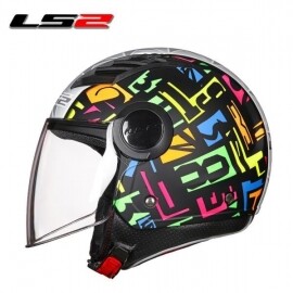 LS2 하프 페이스 헬멧, 오토바이 헬멧 casco m