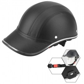 야구 모자 스타일 오토바이 하프 헬멧 안전 하드 모자,