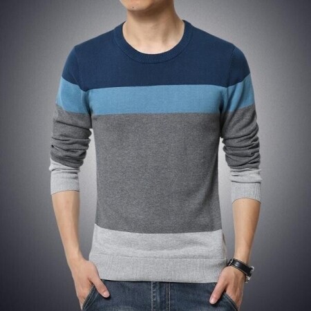 2021 새로운 가을 패션 브랜드 캐쥬얼 스웨터 o-넥