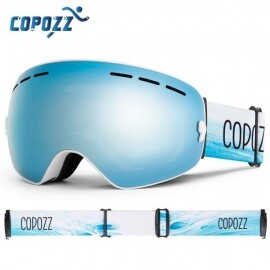 COPOZZ-전문가용 스키 고글 UV400 남녀 공용,