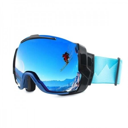 스키 고글 UV400 화창한 날 렌즈 및 흐린 날 렌즈
