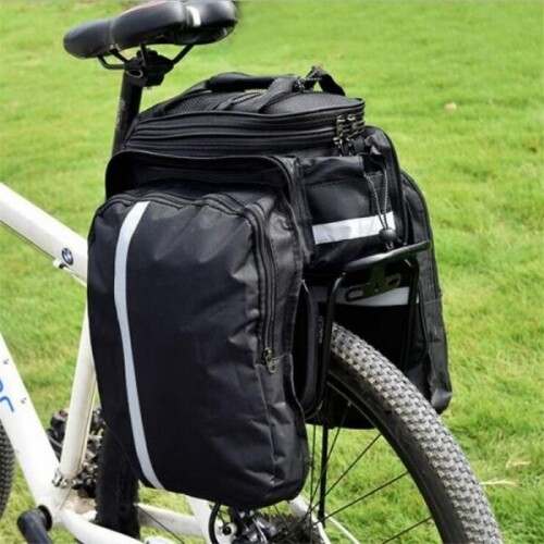 Pannier-자전거 캐리어 가방, 후면 랙, 자전거