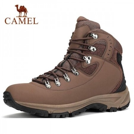 CAMEL-남성 하이탑 방수 하이킹 신발, 등산 트레킹