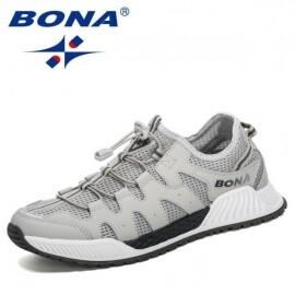 BONA-새로운 디자이너 메쉬 러닝화, 남성 46 대형