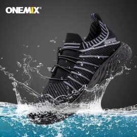 ONEMIX 2021 남성을위한 새로운 검은 색 운동화