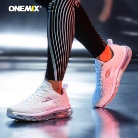 Onemix-신제품 에어 쿠션 러닝화, 남성 메쉬 통기