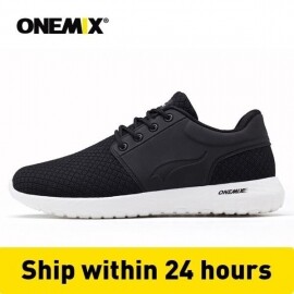ONEMIX-남성용 러닝화, 통기성 메쉬 여성 스포츠