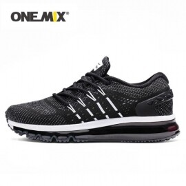 Onemix 남성 실행 신발 멋진 빛 통기성 스포츠 신