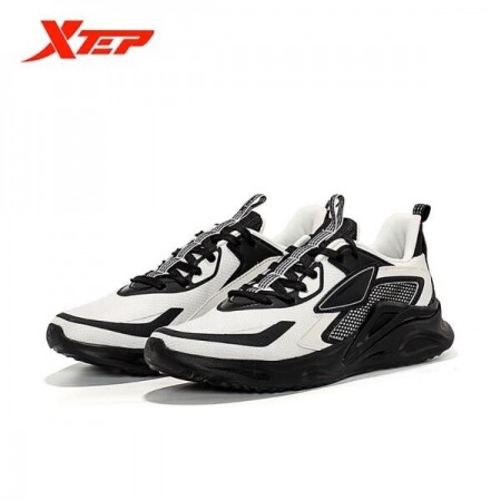 Xtep-남성용 패션 캐주얼 신발, 스티치 패턴 컬러