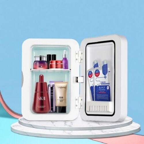 HA-Life 8L 미니 메이크업 냉장고 휴대용 화장품