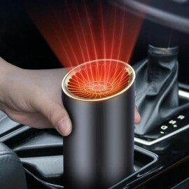 차량 장착형 고출력 컵 모양 히터, 12V, 바람막이