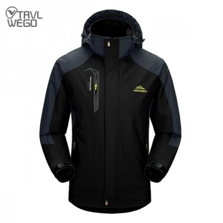 TRVLWEGO-캠핑 하이킹 재킷, 남성 가을 야외 스