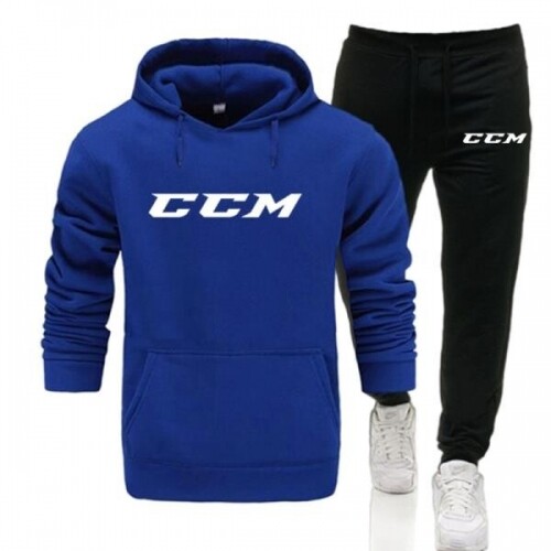 CCM-캐주얼 후드 + 스웨트팬츠 세트 남성용, CCM