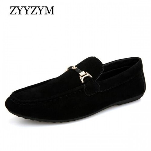 ZYYZYM-캐주얼 슬립온 통기성 플랫 로퍼 신발 남성