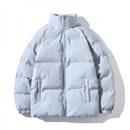 스탠드 칼라 남성 여성 파카 겨울 자켓, 두껍고 따뜻한