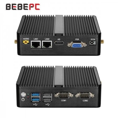 BEBEPC 미니PC 셀러론 쿼드코어 데스크탑 컴퓨터