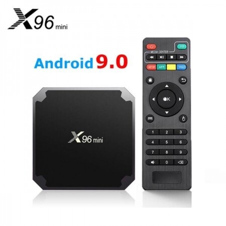 X96 S905W 쿼드 코어 안드로이드 9.0 스마트 TV 박스