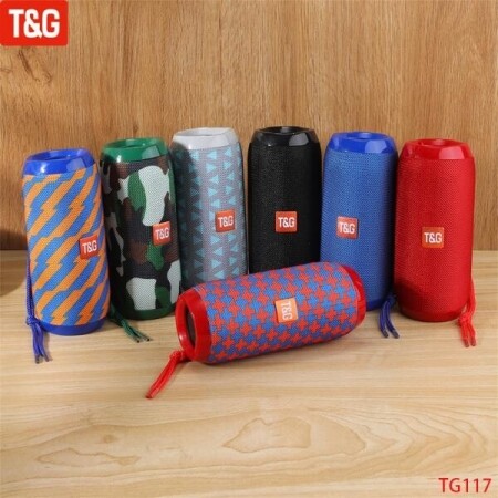 T & G TG117 휴대용 블루투스 무선 방수 야외 스피커