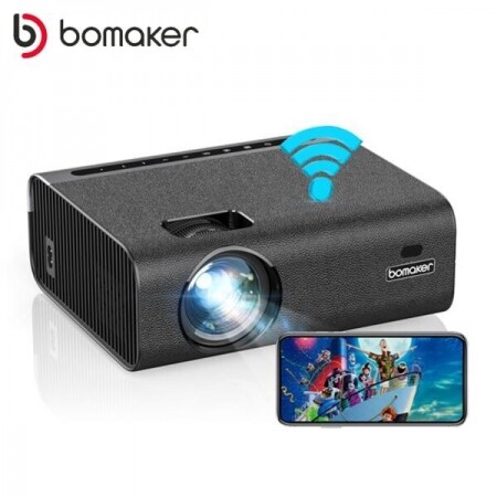 BOMAKER 5G 2.4G WiFi 블루투스 풀 HD 1080P 프로젝터