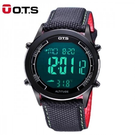 OTS 방수 디지털 LED 밀리터리 남성 스포츠 시계