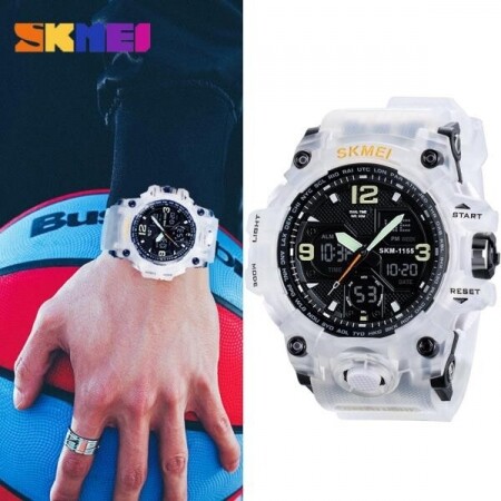 SKMEI-1155B 스포츠 럭셔리 디지털 남성용 손목 시계