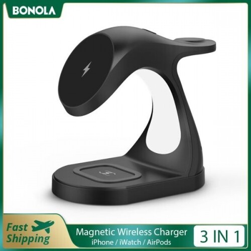 Bonula Dolphin 3 in 1 아이폰 무선 충전기