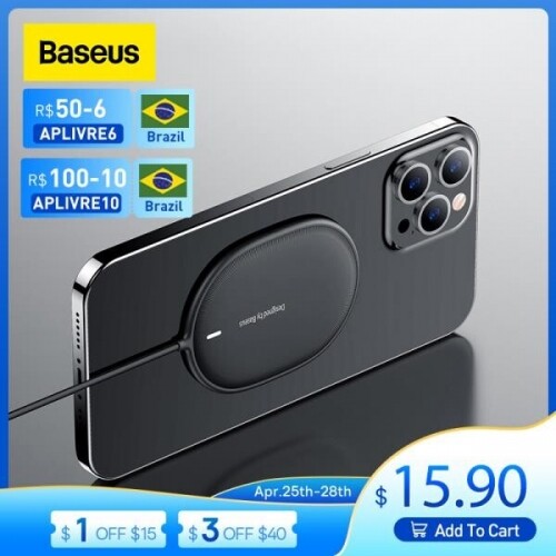 Baseus 15W 아이폰 초고속 고속 자기 무선 충전기