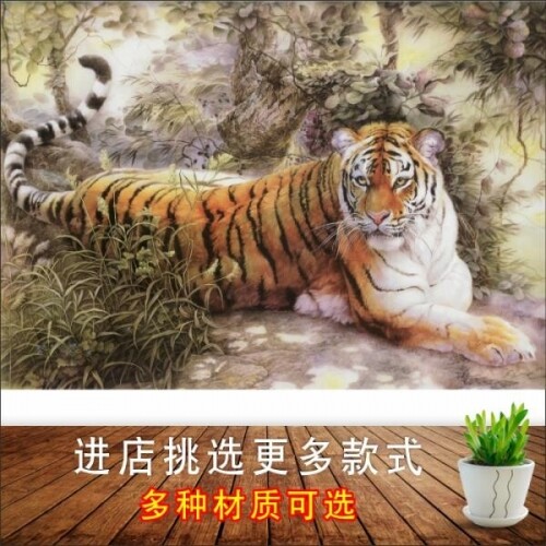 동물사진 인테리어 호랑이 그림 액자 벽걸이 포스터
