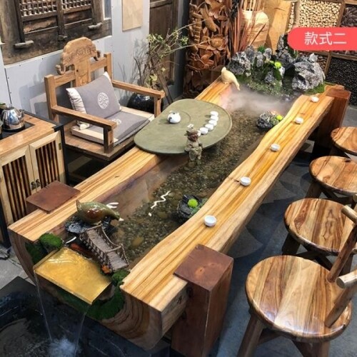 거실 대형 차 테이블 협탁 원목 식당 다도찻상 카페