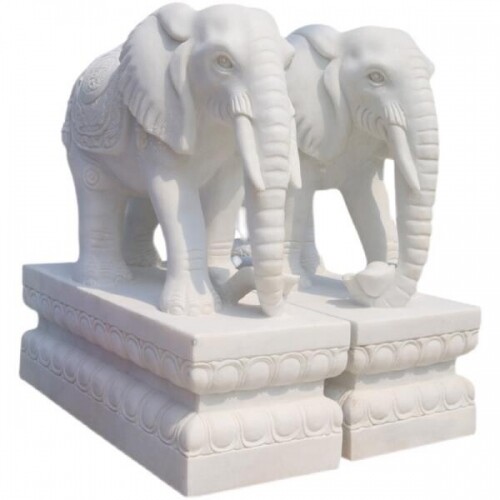 인도코끼리 행운 복들어오는코끼리 돌조각 개업선물