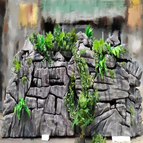 모형 돌 야외 정원 장식용 대형 가짜 바위 촬영소품
