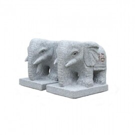 태국 코끼리 돌 조각 조형물 정원 야외 인테리어 장식
