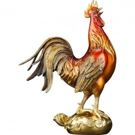 닭 장식품 행운 재물 풍수 인테리어 조각상 개업 선물