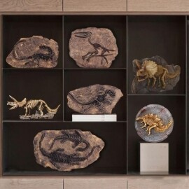 공룡 화석 모형 공룡 뼈 인테리어 조형물 조각 장식품