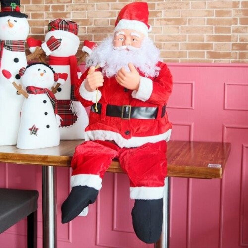 크리스마스 대형 산타 장식품 성탄절 카페 야외 소품