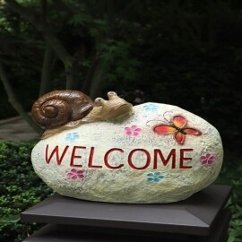 달팽이 정원 장식품 야외 테라스 인테리어 감성 장식