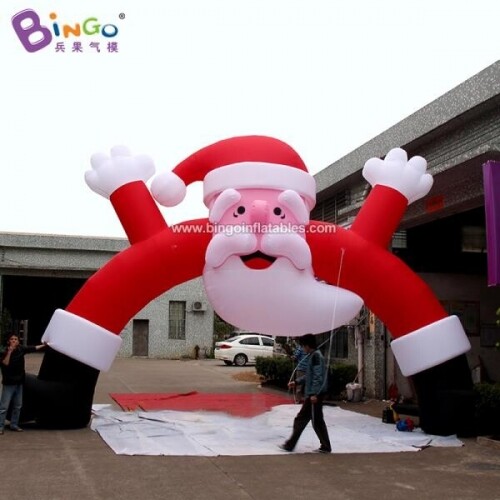 크리스마스 대형 산타 풍선 야외 이벤트 파티 문 장식