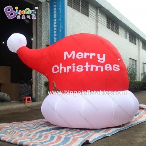 크리스마스 대형 산타 모자 풍선 야외 이벤트 장식 2m