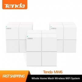Tenda MW6(Mesh3) 11AC 2.4G/5.0GHz WiFi 무선 라우터 및 리피터, APP 원격 관리